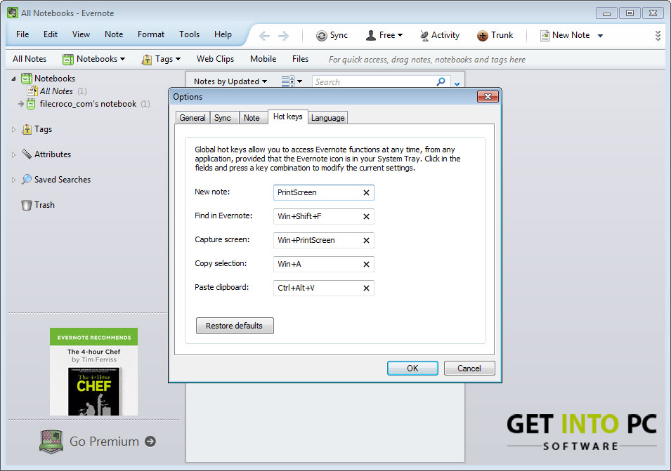 Evernote 10 Free Download