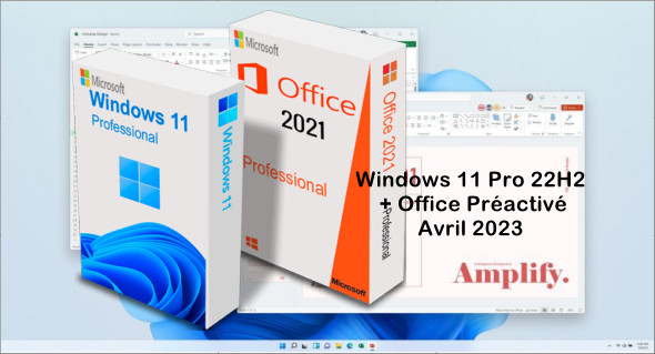 Windows 11 Pro 22H2 + Office Pre-Activated - April 2023