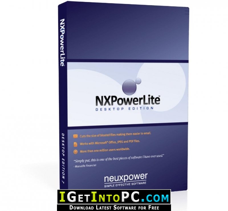 NXPowerLite Desktop Edition 10 Free Download macOS