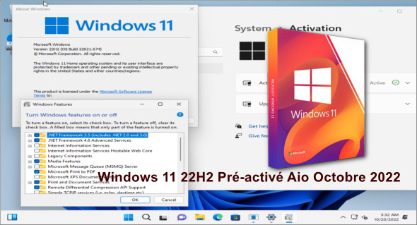 Windows 11 22H2 Pre-Activated Aio October 2022