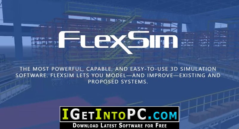 FlexSim Enterprise 2024 Free Download