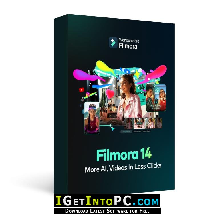 Wondershare Filmora X 14 Free Download