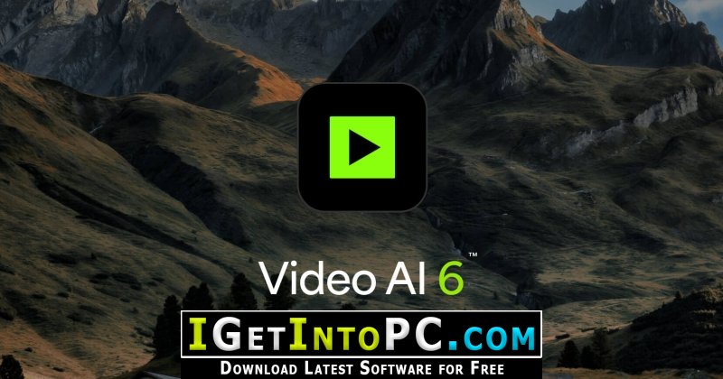 Topaz Video AI Pro 6 Free Download